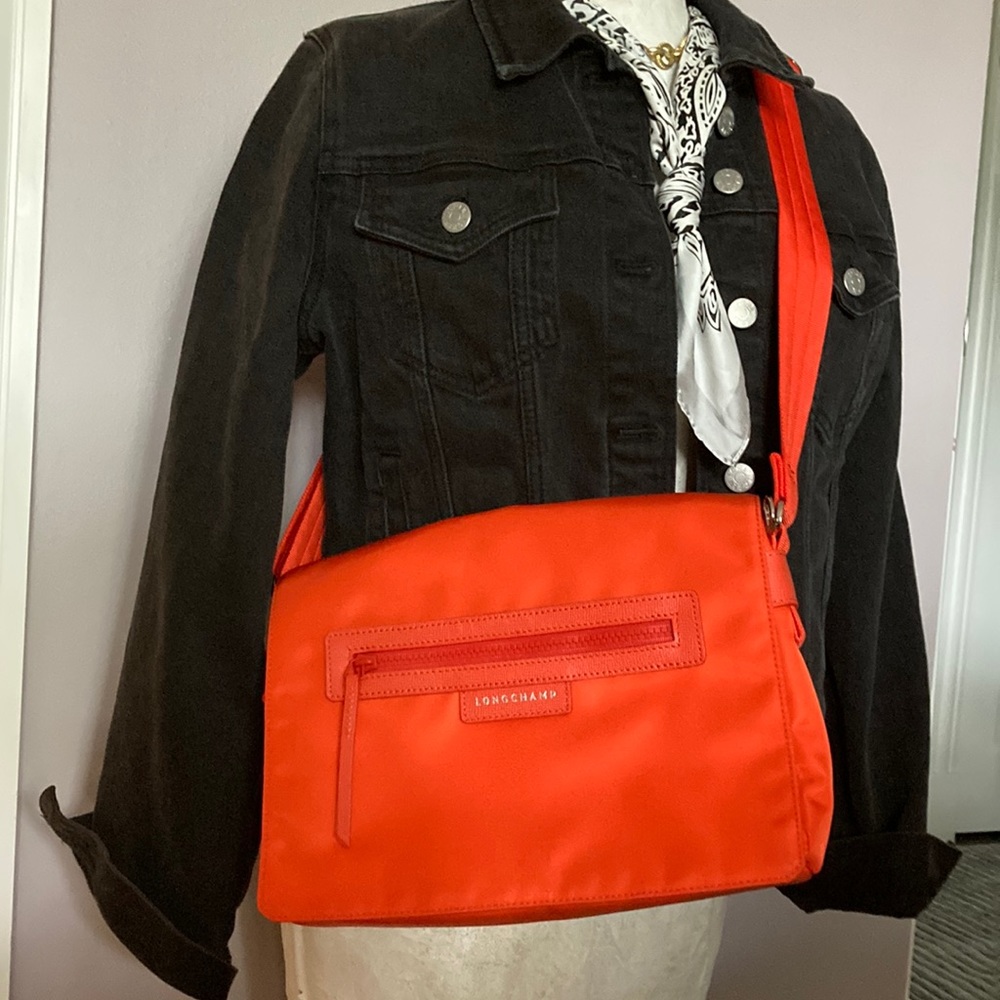 Longchamp Le Pliage Flap Crossbody Bag